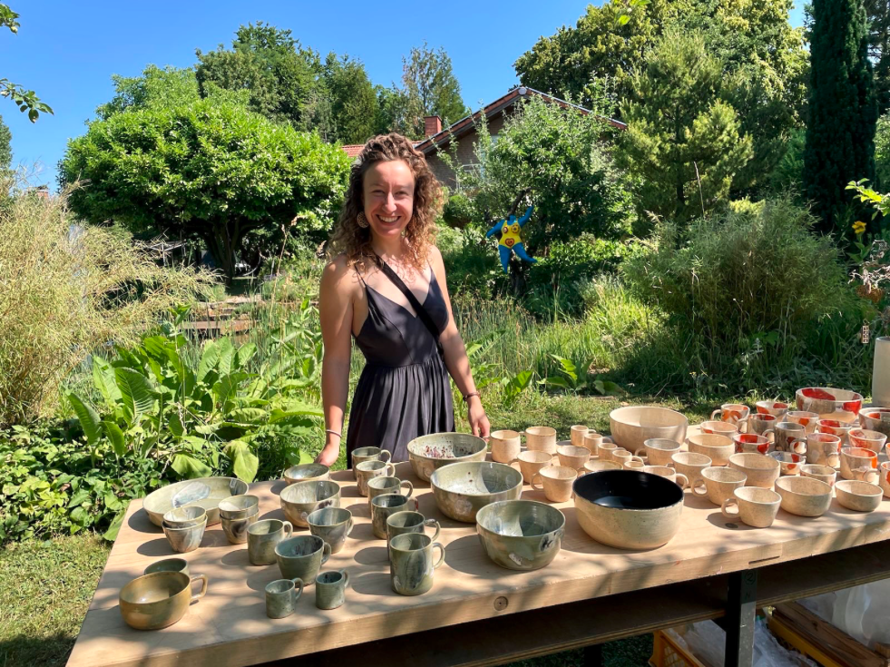 Keramik Ausstellung Ina studio ik Kunstrundgang 