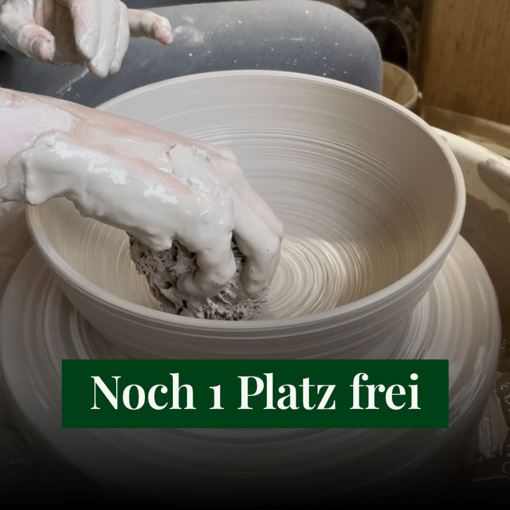 Keramik Töpfern Drehkurs Drehscheibe